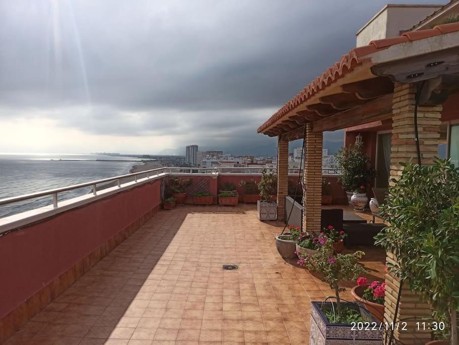 Appartamento Espectacular Terraza Y Vistas En 1A Linea De Playa Cullera Esterno foto